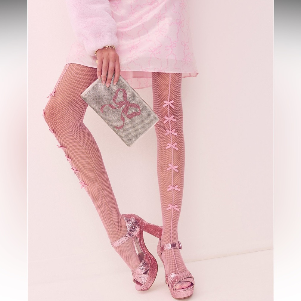 PINK x LoveShackFancy Wristlet Pouch